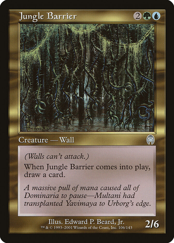 Jungle Barrier — Apocalypse 106/143