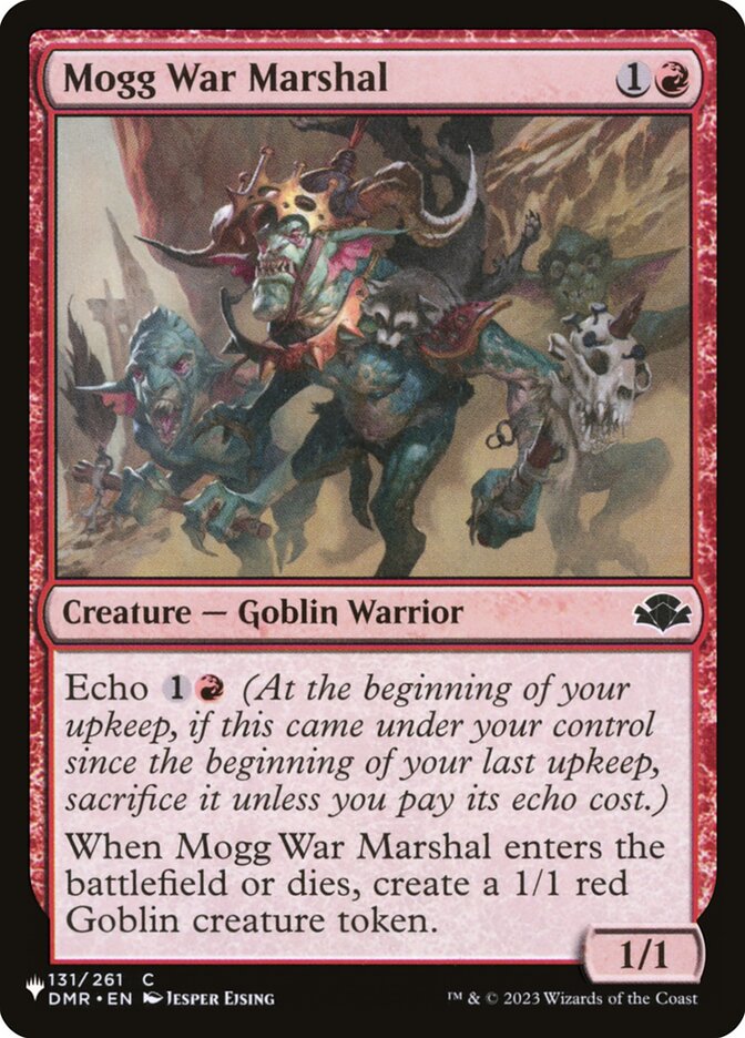 Mogg War Marshal — The List DMR-131/5581