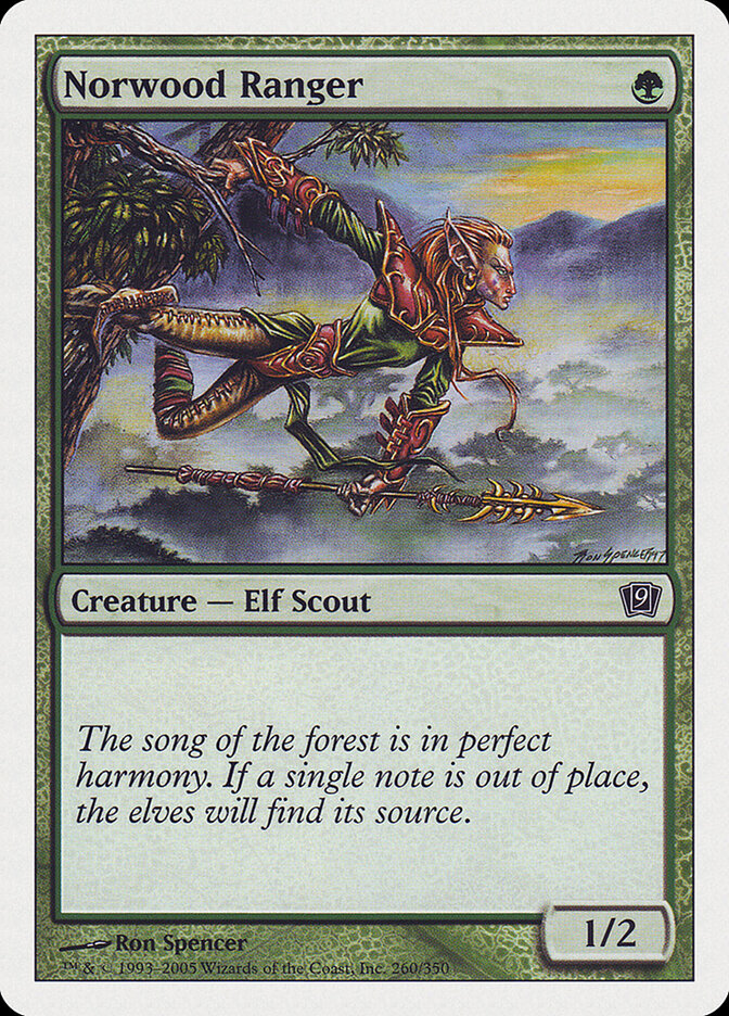 Norwood Ranger — Ninth Edition 260/709