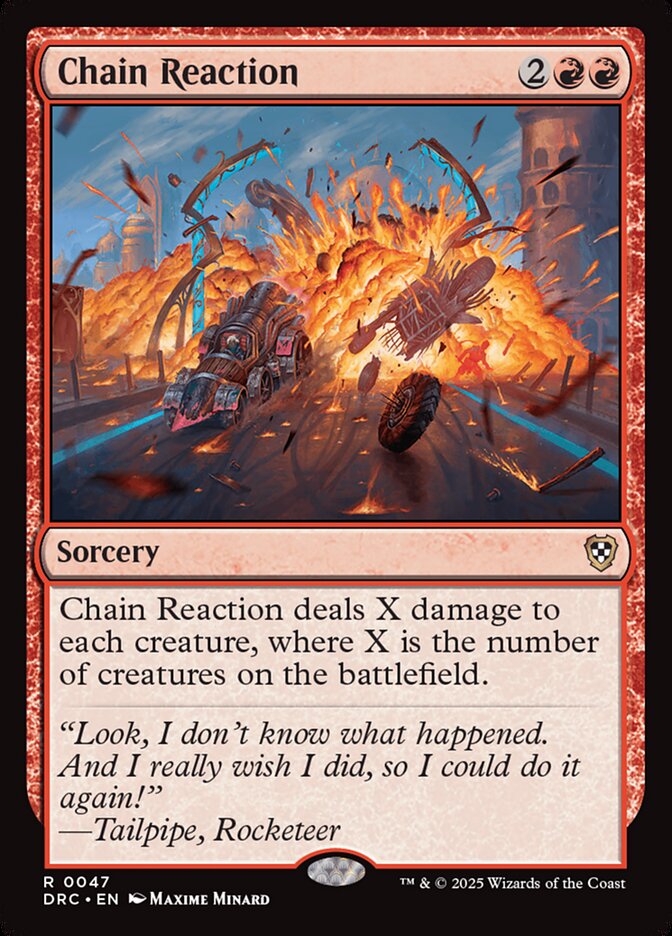 Chain Reaction — Aetherdrift Commander 47/184