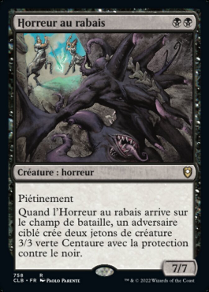 Horreur au rabais — Commander Legends: Battle for Baldur's Gate 758/936