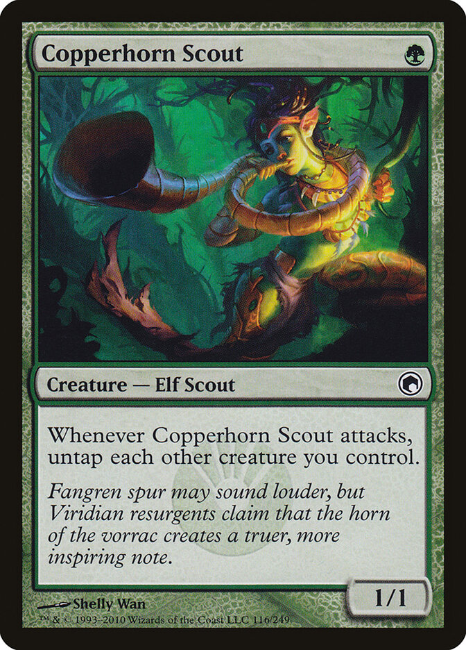Copperhorn Scout — Scars of Mirrodin 116/249