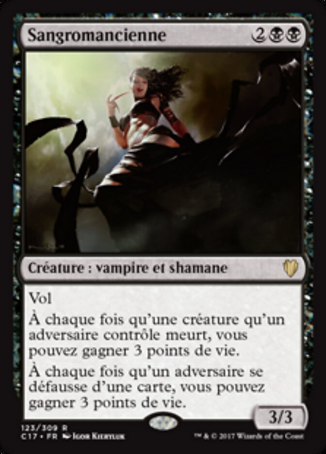 Sangromancienne — Commander 2017 123/309