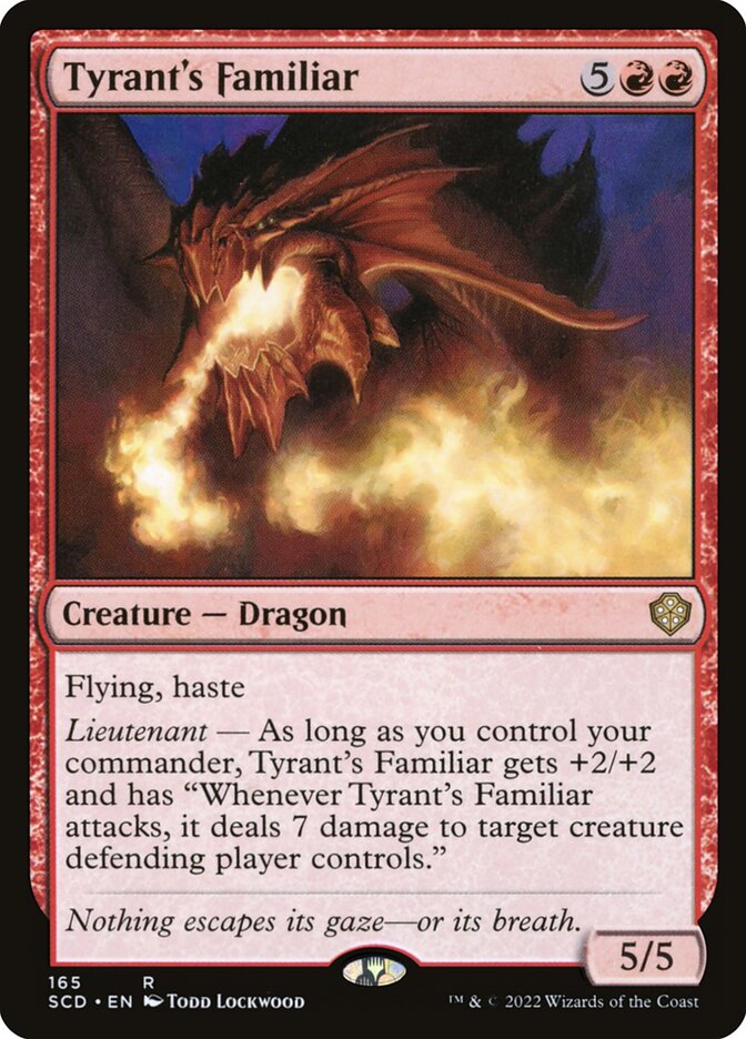 Tyrant's Familiar — Starter Commander Decks 165/352