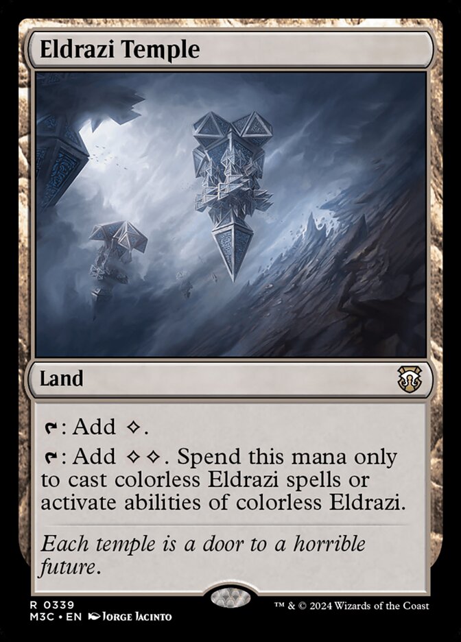 Eldrazi Temple — Modern Horizons 3 Commander 339/398
