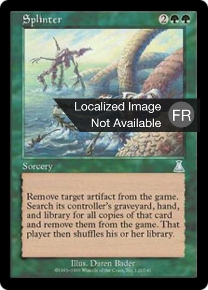Démantèlement Rigoureux — Urza's Destiny 121/143