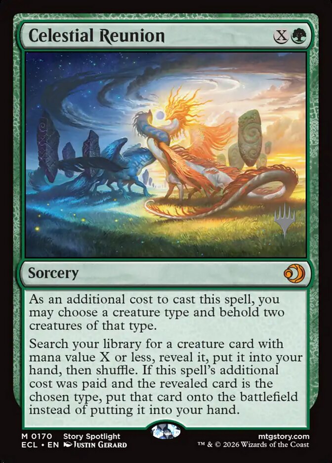 Celestial Reunion — Lorwyn Eclipsed Promos 170p/80