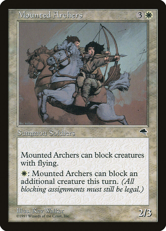 Archers montés — Tempest 30/350
