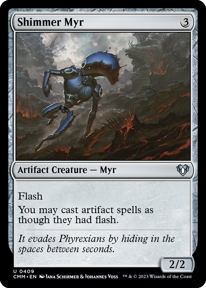 Shimmer Myr — Commander Masters 409/1067