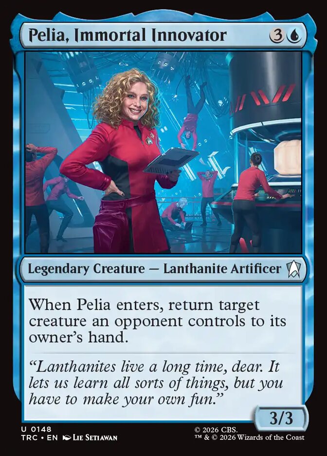 Pelia, Immortal Innovator — Star Trek Commander 148/41