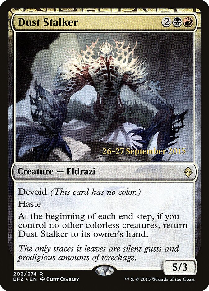 Dust Stalker — Battle for Zendikar Promos 202s/90