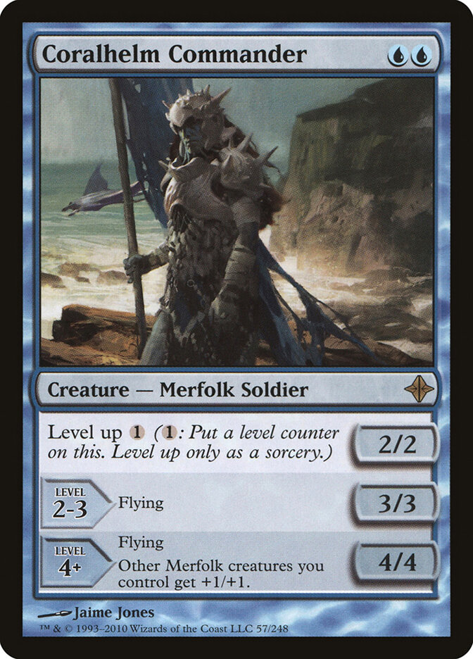 Coralhelm Commander — Rise of the Eldrazi 57/248