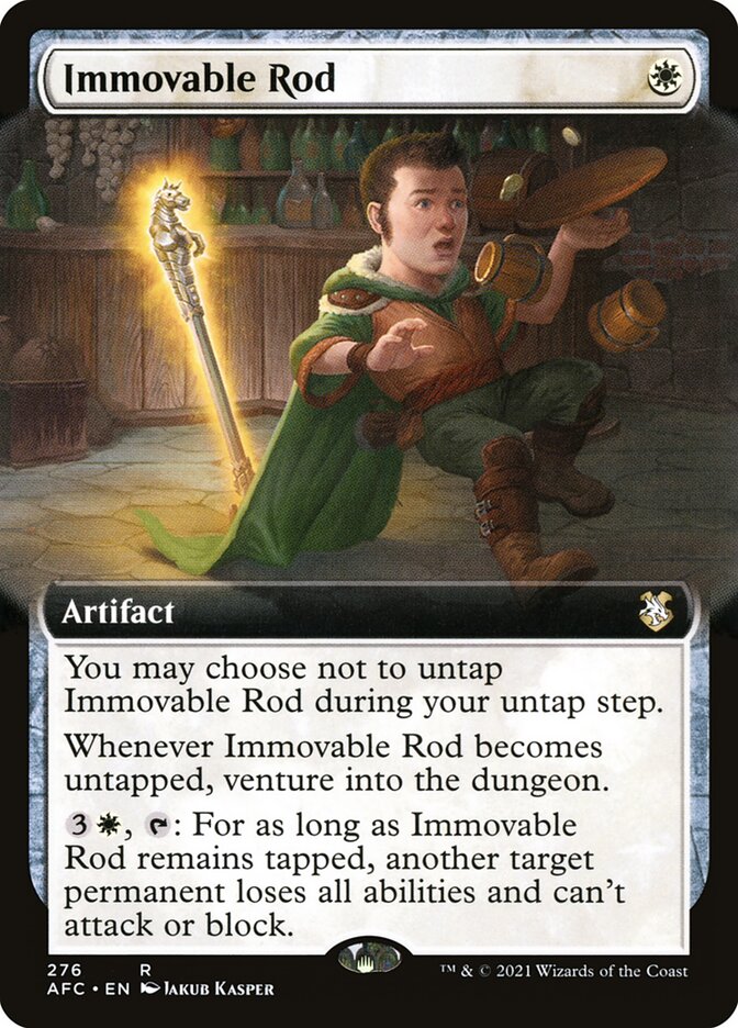 Immovable Rod — Forgotten Realms Commander 276/331