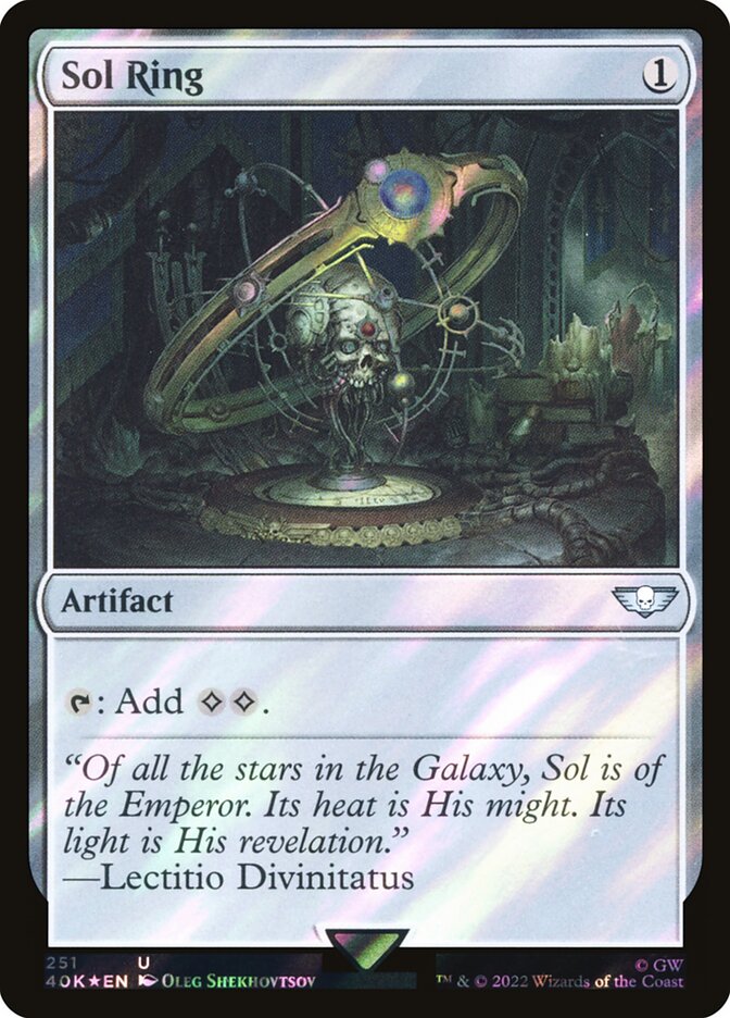 Sol Ring — Warhammer 40,000 Commander 251★/617