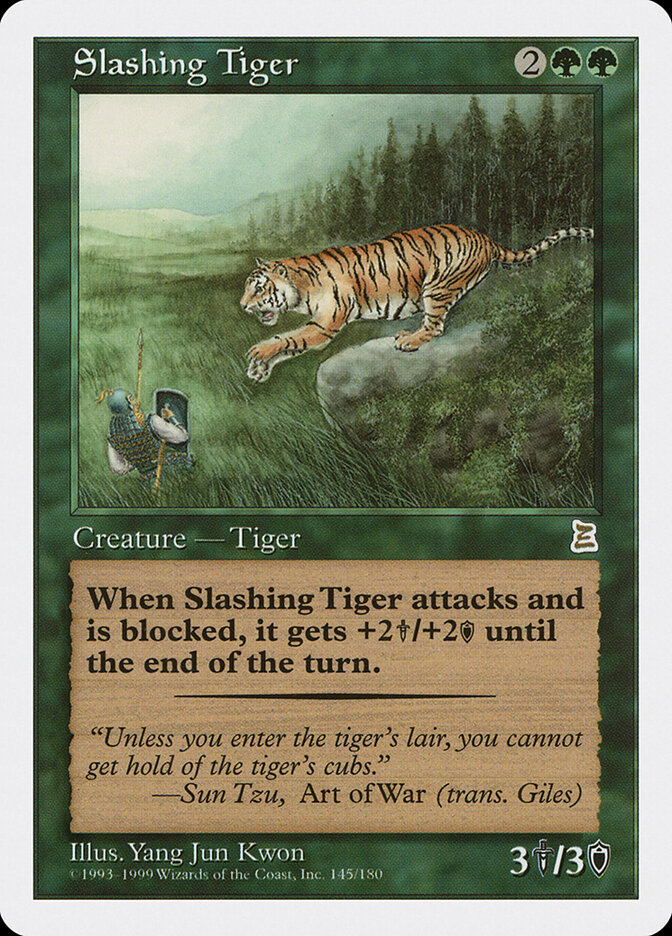 Slashing Tiger — Portal Three Kingdoms 145/180