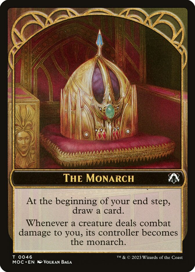 The Monarch — March of the Machine Commander Tokens 46/46