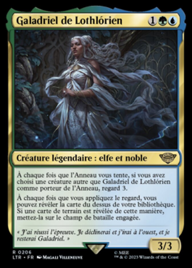 Galadriel de Lothlórien — The Lord of the Rings: Tales of Middle-earth 206/856
