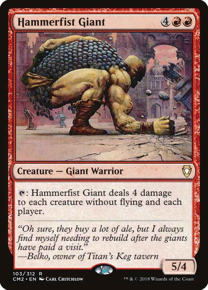Hammerfist Giant — Commander Anthology Volume II 103/312