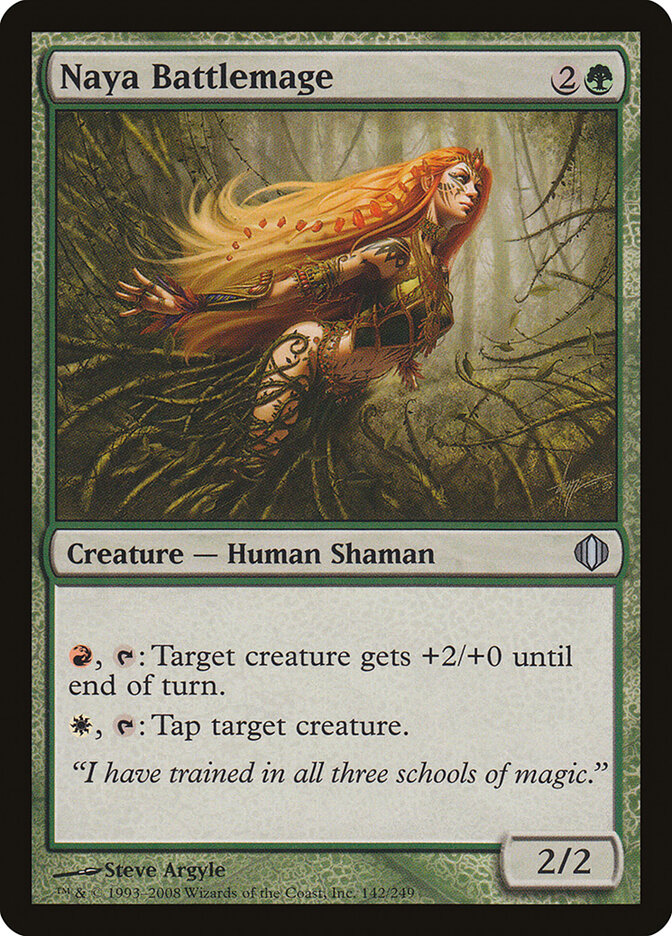 Naya Battlemage — Shards of Alara 142/250