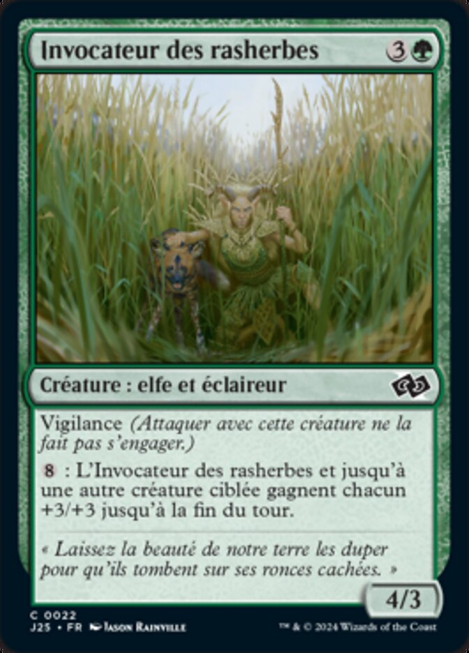Invocateur des rasherbes — Foundations Jumpstart 22/779
