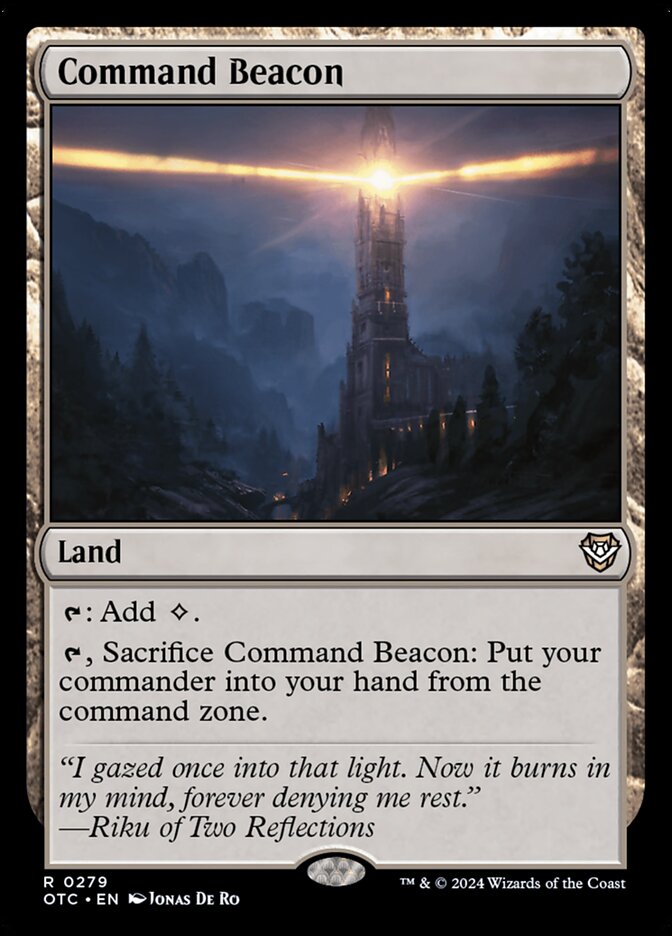 Command Beacon — Outlaws of Thunder Junction Commander 279/342