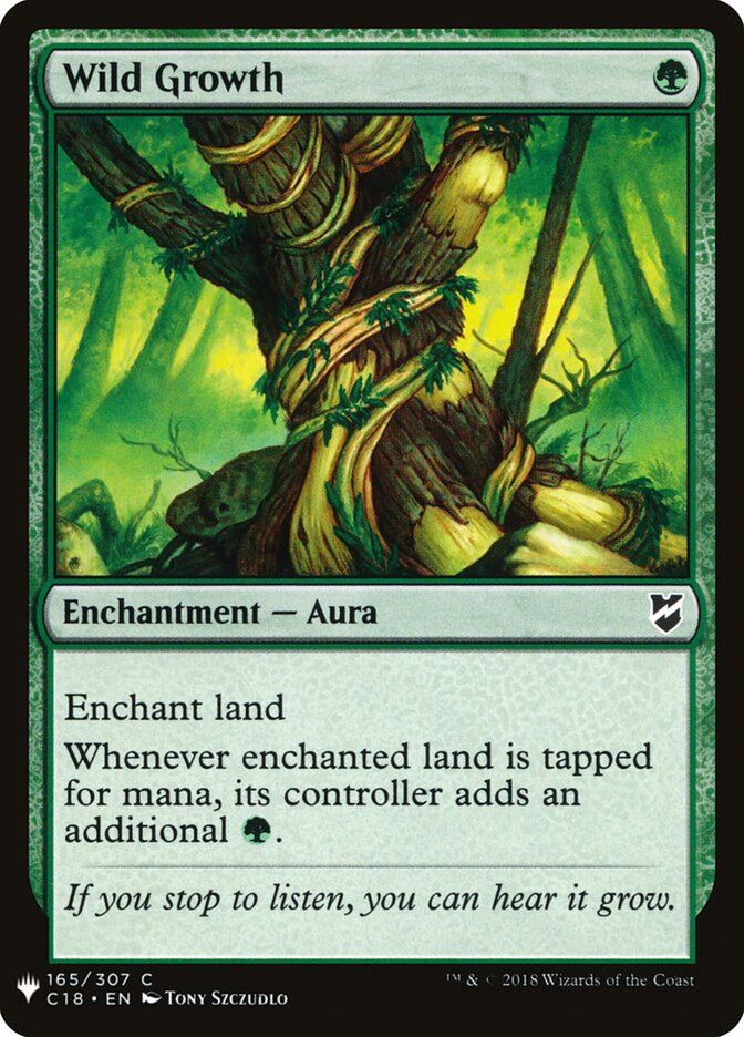 Wild Growth — The List C18-165/5581