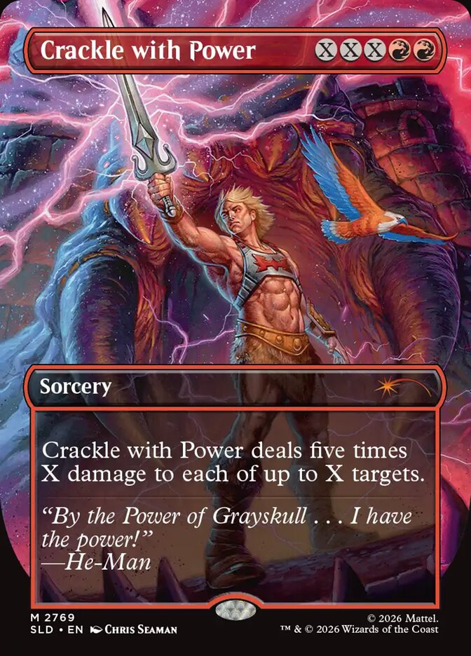 Crackle with Power — Secret Lair Drop 2769/2754