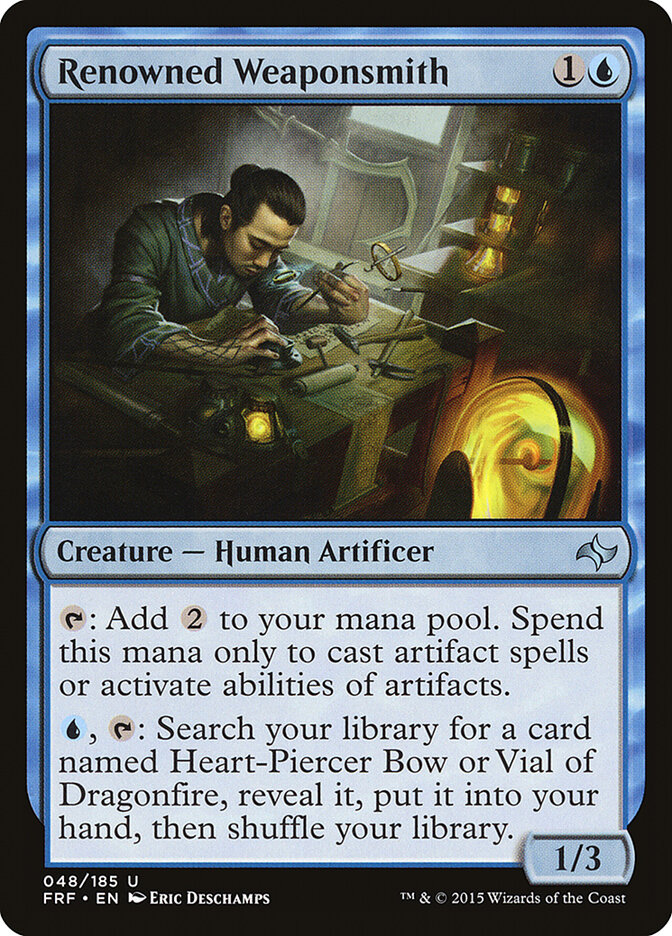 Renowned Weaponsmith — Fate Reforged 48/191