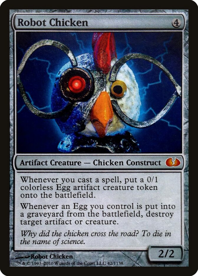 Robot Chicken — Celebration Cards 6/9