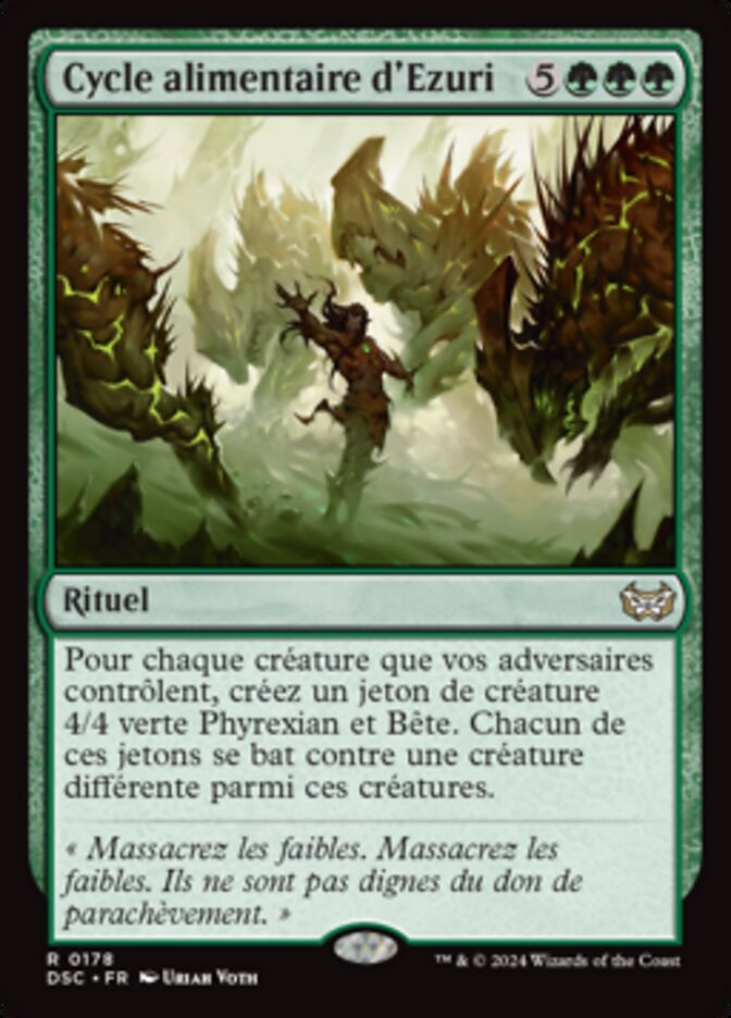Cycle alimentaire d'Ezuri — Duskmourn: House of Horror Commander 178/373