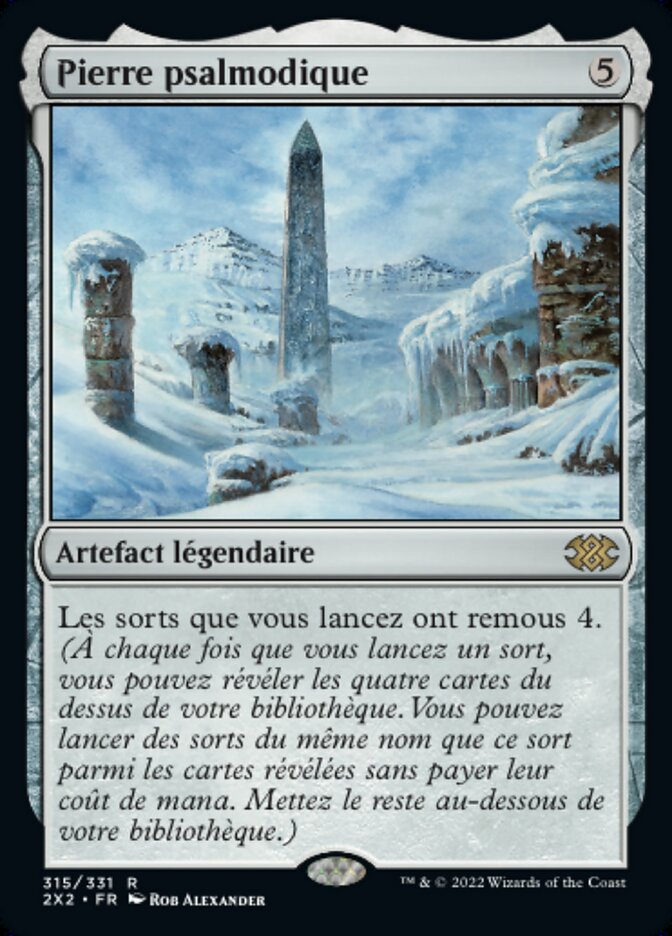 Pierre psalmodique — Double Masters 2022 315/579