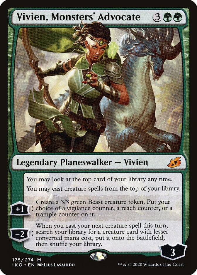 Vivien, Monsters' Advocate — Ikoria: Lair of Behemoths 175/388