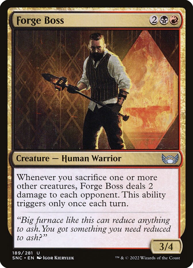 Forge Boss — Streets of New Capenna 189/513