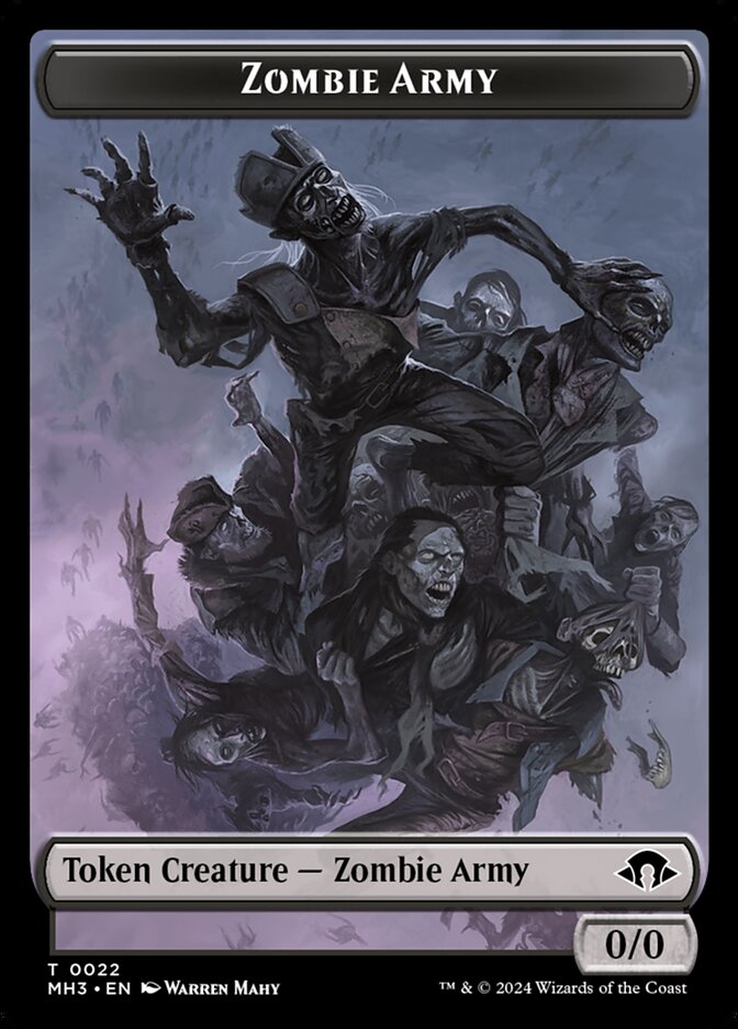Zombie Army — Modern Horizons 3 Tokens 22/43