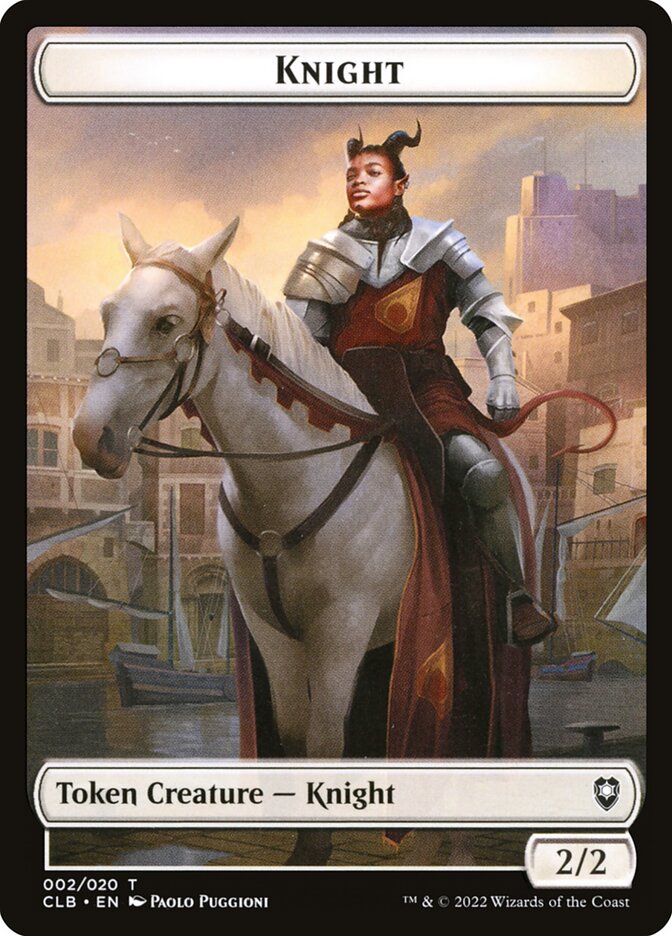 Knight — Battle for Baldur's Gate Tokens 2/51