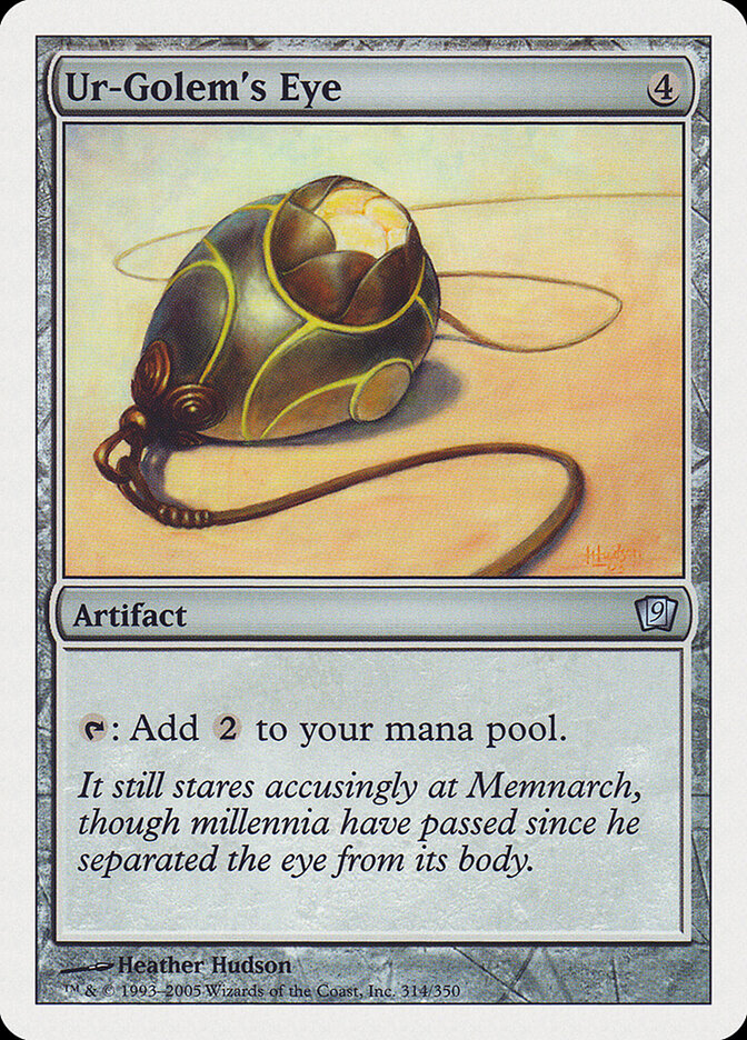 Ur-Golem's Eye — Ninth Edition 314/709