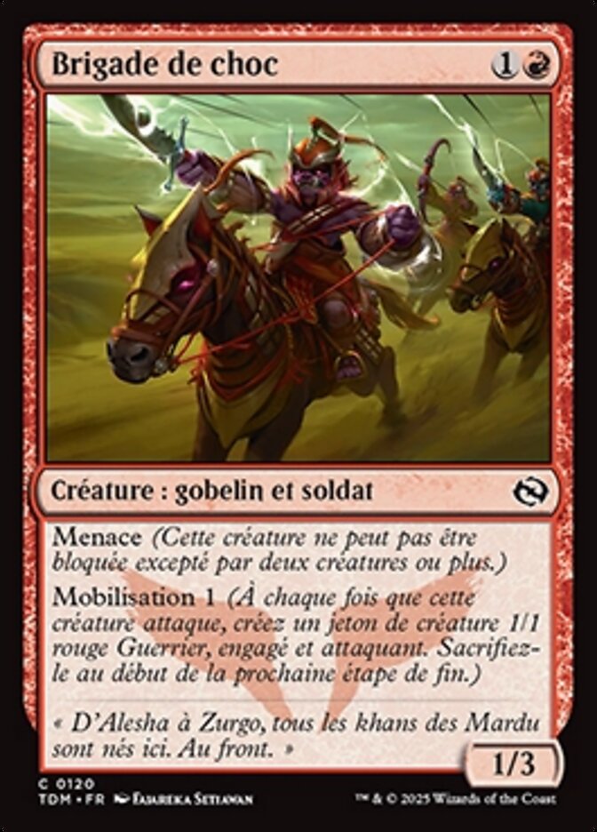 Brigade de choc — Tarkir: Dragonstorm 120/427