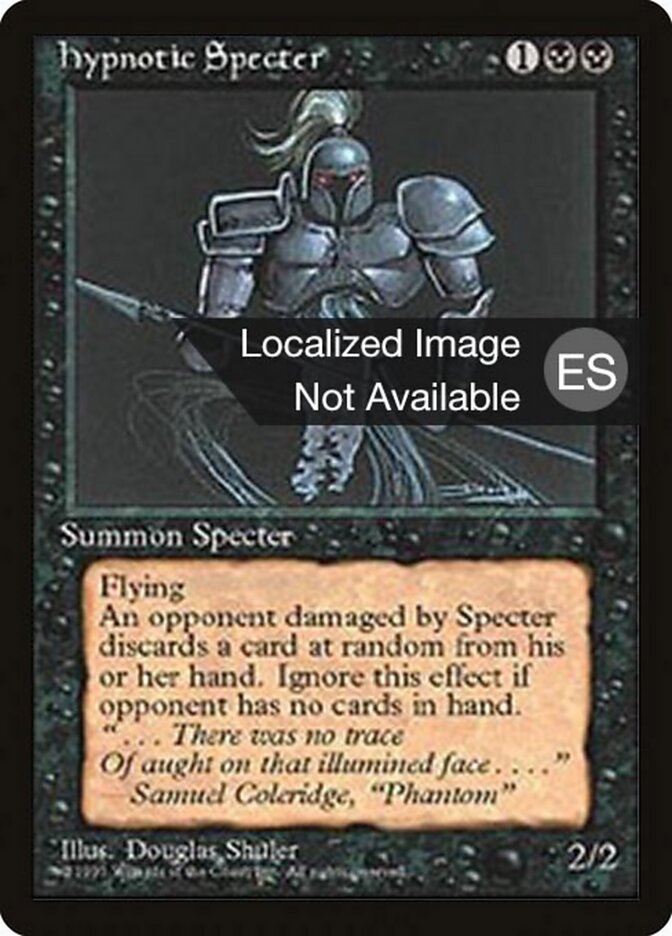 Hypnotic Specter — Fourth Edition Foreign Black Border 142/378