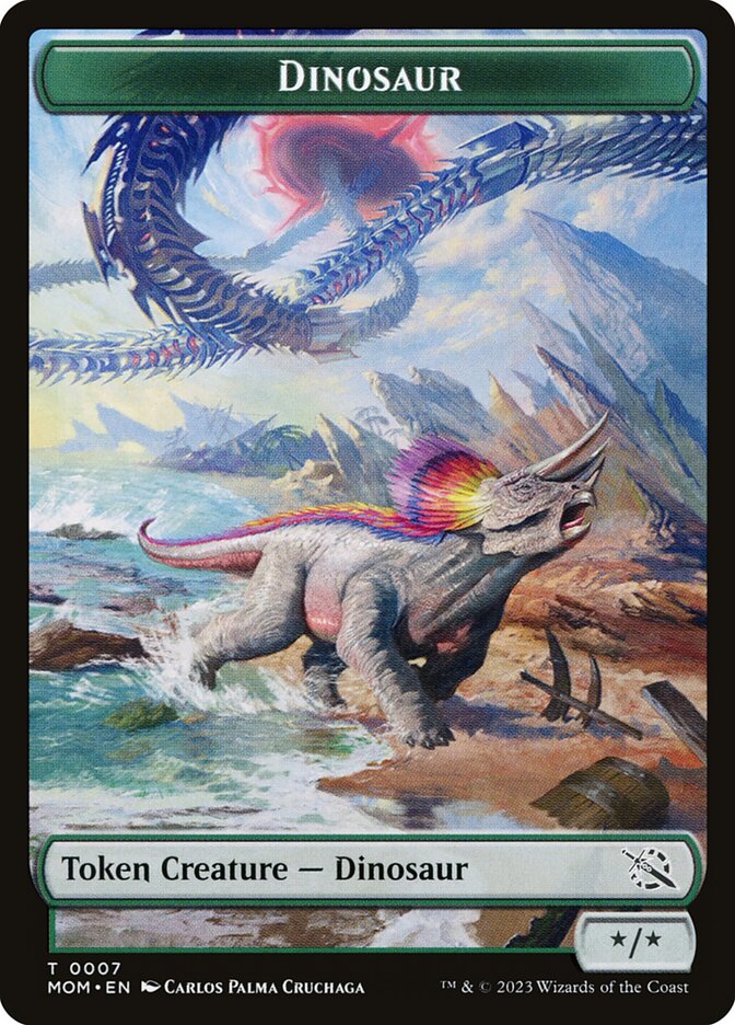Dinosaur — March of the Machine Tokens 7/23