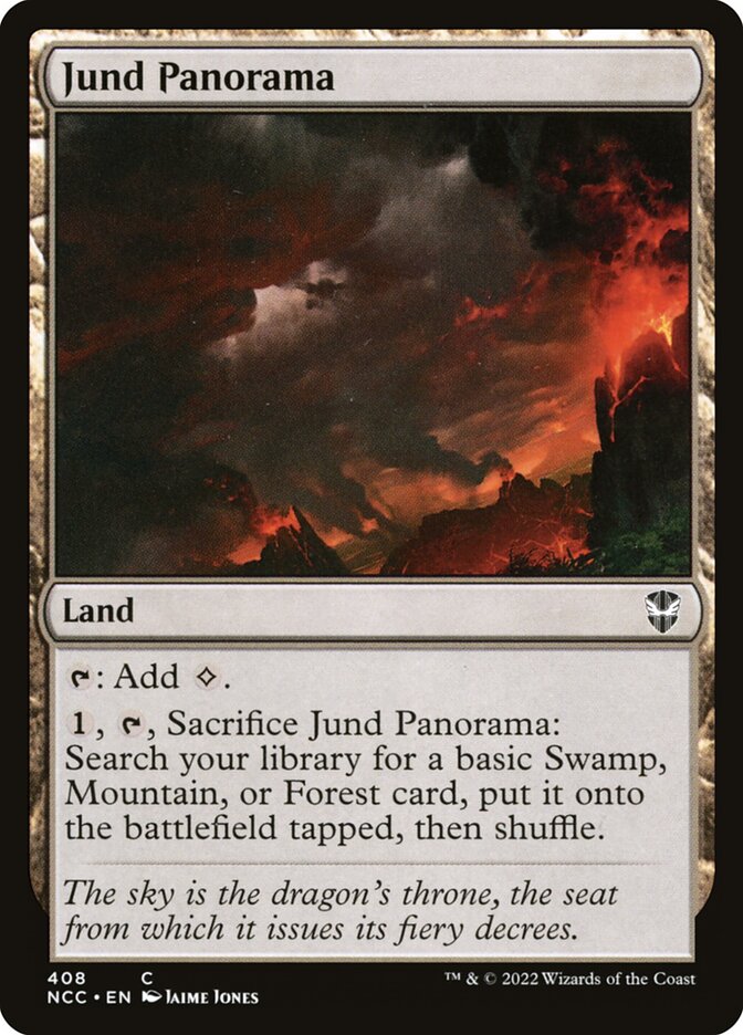 Jund Panorama — New Capenna Commander 408/447