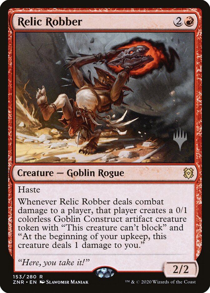 Relic Robber — Zendikar Rising Promos 153p/153
