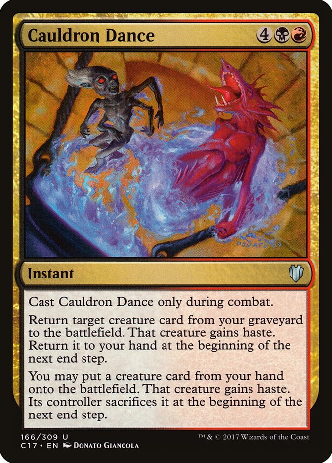Cauldron Dance — Commander 2017 166/309