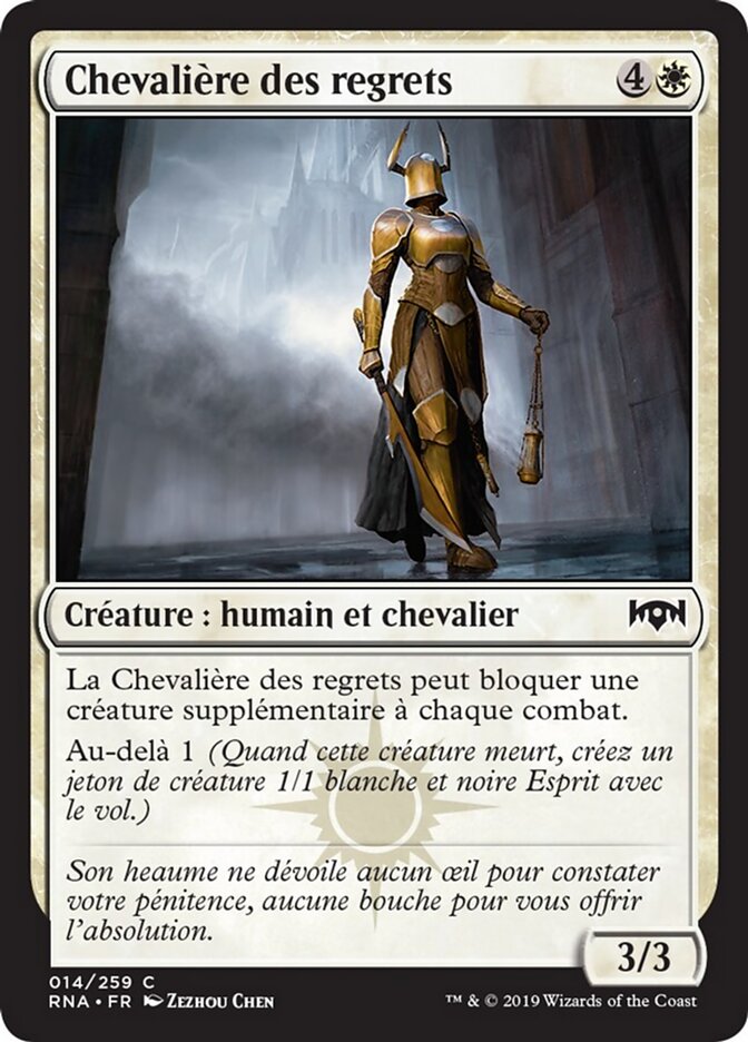 Chevalière des regrets — Ravnica Allegiance 14/273