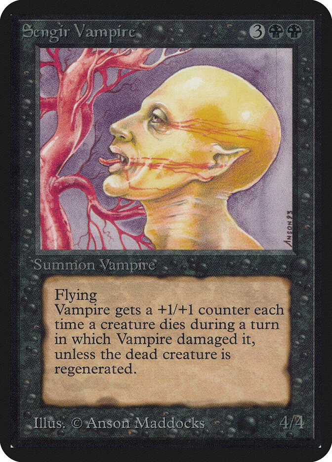 Sengir Vampire — Limited Edition Alpha 127/295
