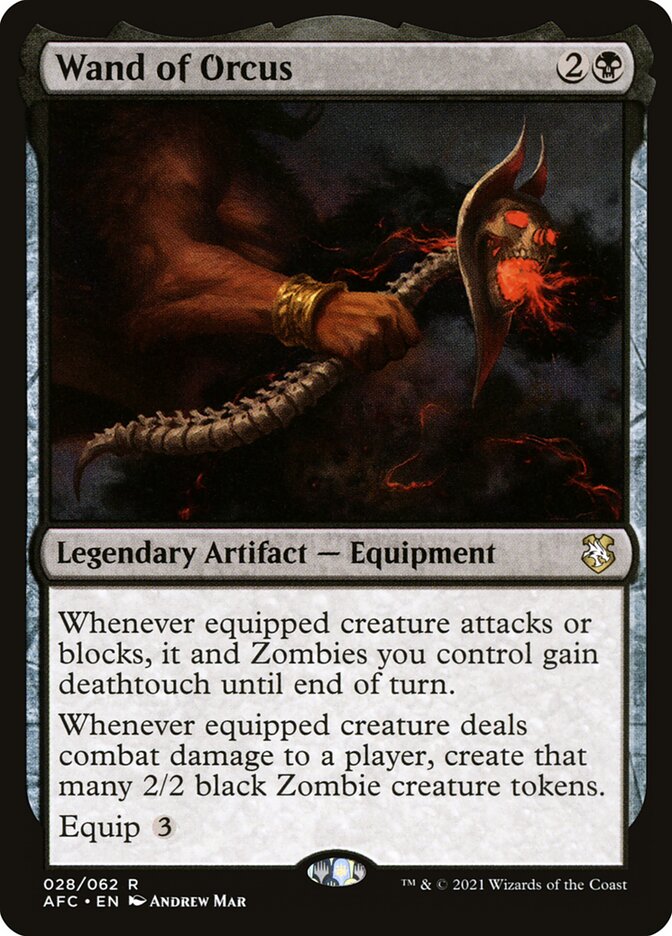 Wand of Orcus — Forgotten Realms Commander 28/331