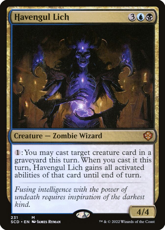 Havengul Lich — Starter Commander Decks 231/352