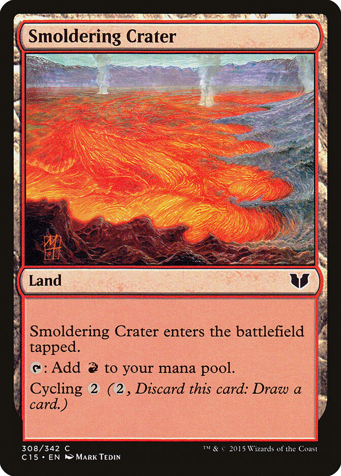 Cratère fumant — Commander 2015 308/342