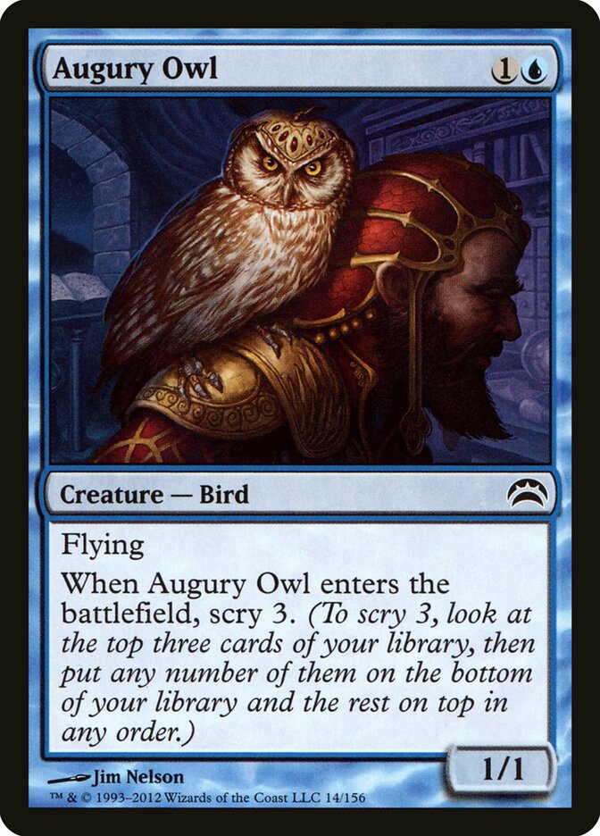 Augury Owl — Planechase 2012 14/156