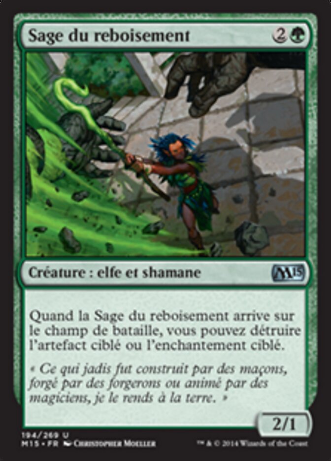 Sage du reboisement — Magic 2015 194/284
