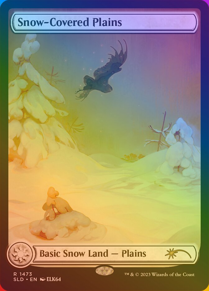 Snow-Covered Plains — Secret Lair Drop 1473★/2754